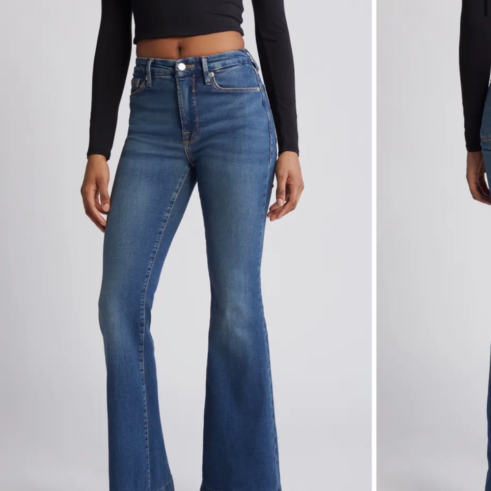 Good American Flared Women Jeans